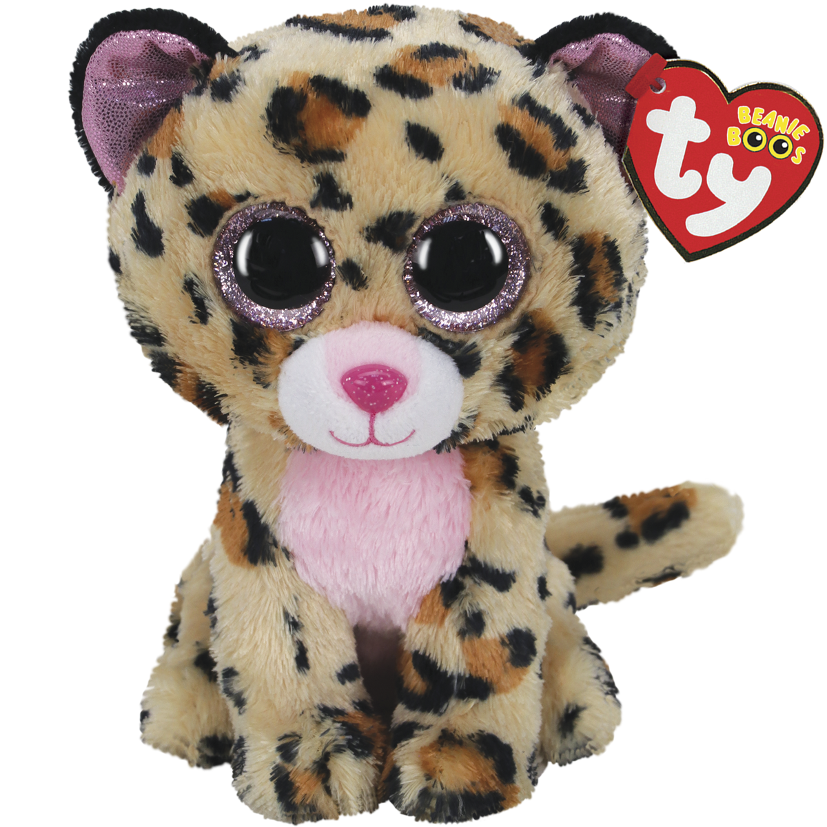 LIVVIE - brown/pink leopard reg