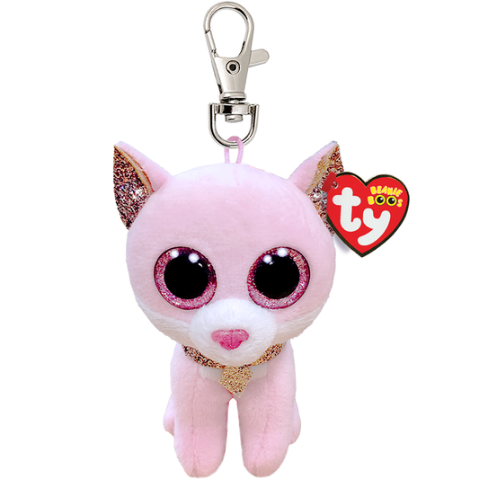 FIONA - pink cat clip
