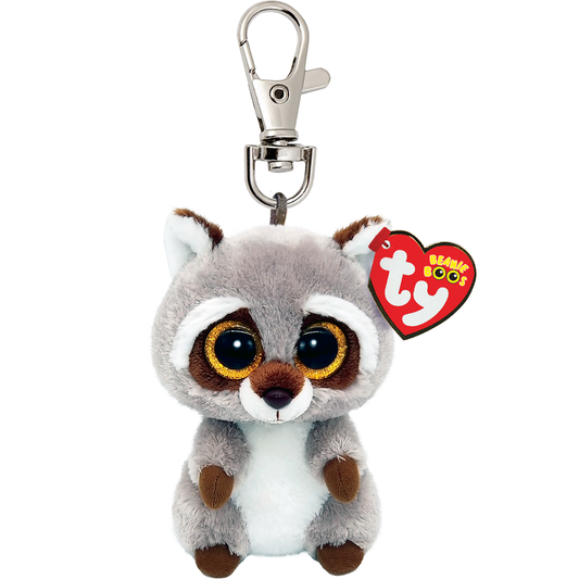 OAKIE - gray raccoon clip