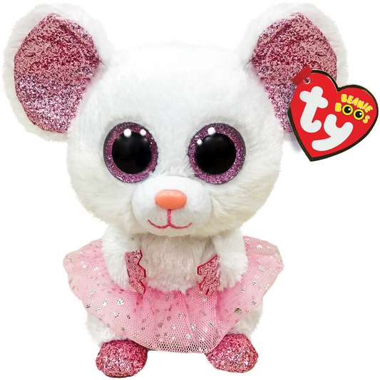 NINA - white ballerina mouse med